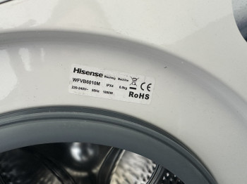 სარეცხი მანქანა Hisense WFVB6010M ID: 385477-III