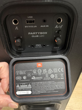 დინამიკი JBL PARTYBOX CLUB 120  ID: 519271-R