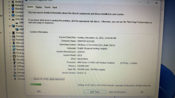 ნოუთბუქი  lenovo AMD Ryzen 3 3250U  ID: 465191-IV