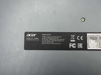 ნოუთბუქი ACER Aspire Pentium ID : 541985-IV