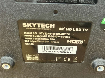 ტელევიზორი  SkyTech STV32N9100  ID : 426391-VV