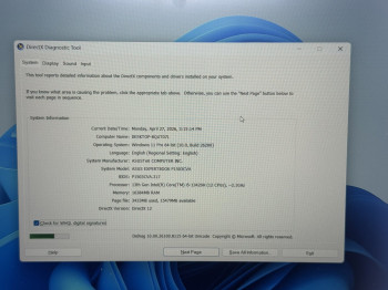 ნოუთბუქი ASUS EXPERTBOOK ID: 514821-IV