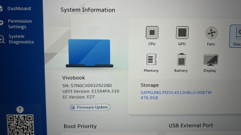 ნოუთბუქი Asus Vivobook Go 15 E1504FA ID : 777-I
