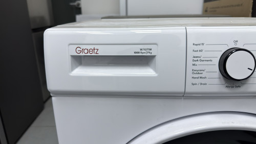 სარეცხი მანქანა 7კგ GRAETZ W710T1W ID : 493389-V