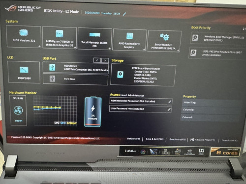 ნოუთბუქი ASUS ROG Strix  G713 ID : 567027-R